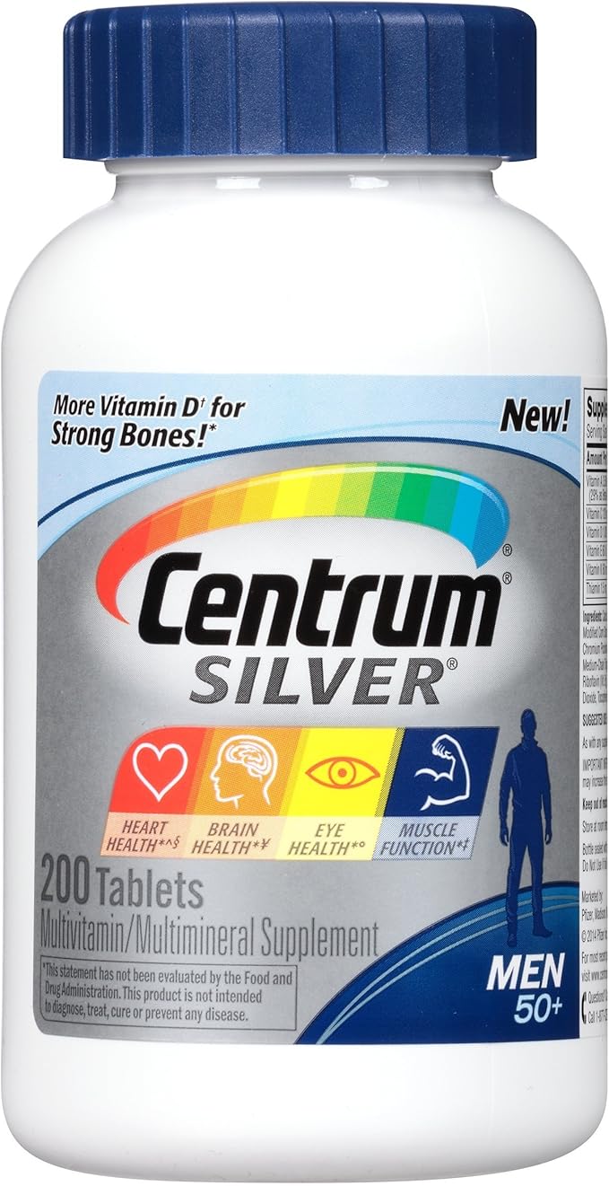 centrum silver men multivitamin / multimineral supplement tablet